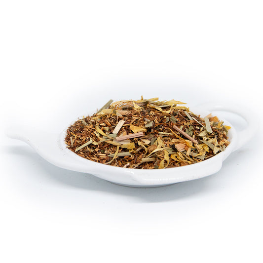 Syrlig Ingefära – smaksatt rooibos i lösvikt