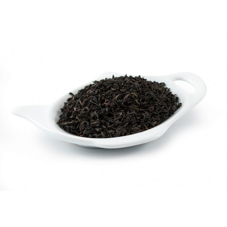 svart te Te med ursprung från Kina och Rwanda med en härlig romsmak.